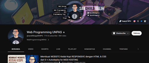 channel programming unpas